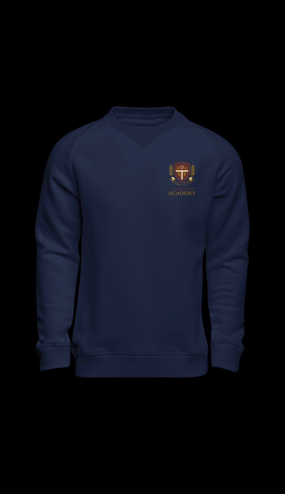 Navy Sweater (Crew Neck )