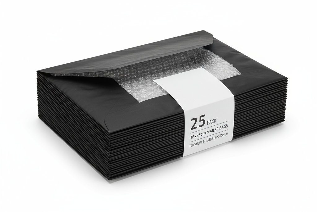 Bubble Padded Envelope 25pc 18*23 black